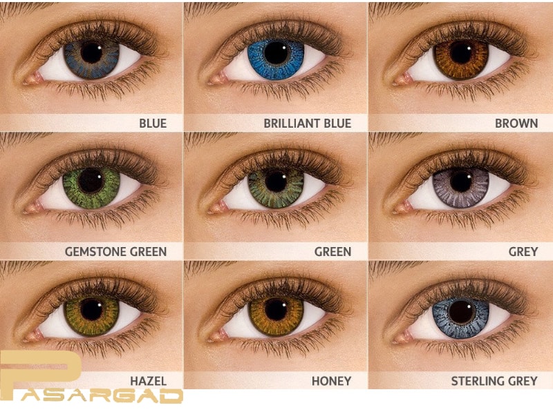 همه چیز در مورد لنز چشم و انواع لنزهای رنگی