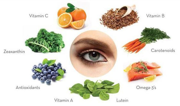 مواد غذایی مفید برای تقویت چشم ها