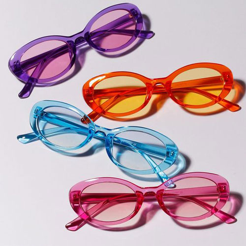 رنگ های جذاب و تابستانی عینک